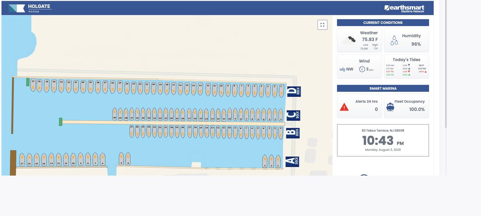 WAVZE PRO Marina Live — Holgate Marina